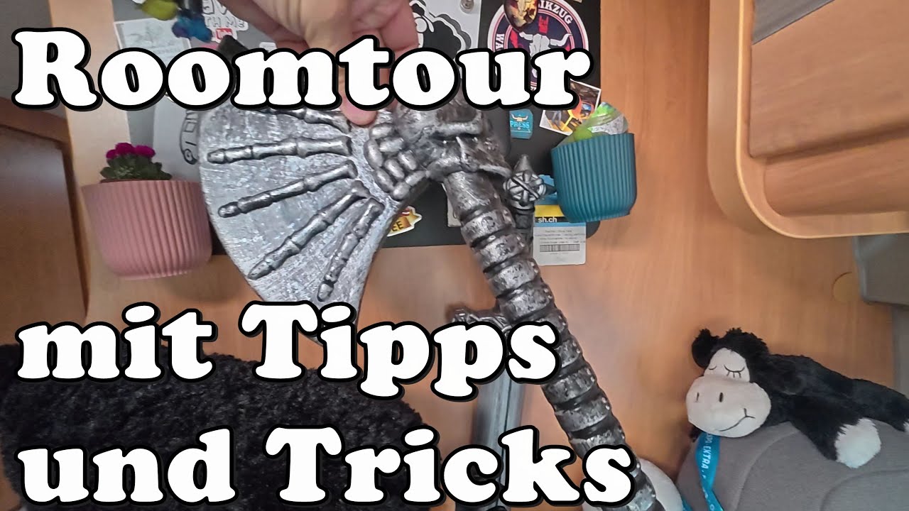 Organisation im Wohnmobil - kleine Roomtour Pössl 2Win Plus auf langer Tour