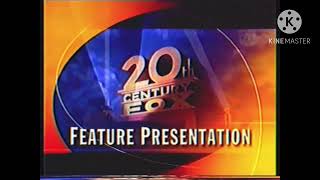 20th Century Fox Home Entertainment Feature Presentation Logo On VHS