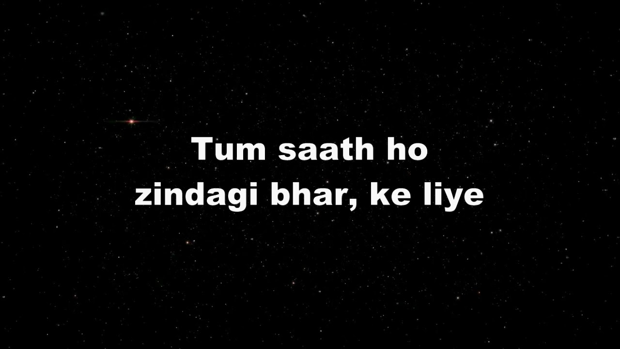 Tum Saath Ho Karaoke