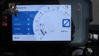 DUKE 390 2017 TFT CONSOLE AND HEADLAMP EXPLAINED IN DETAIL
