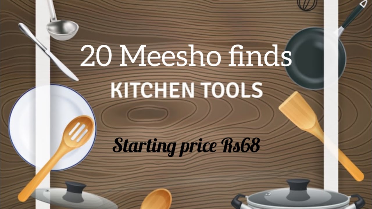 20 Meesho Kitchen item you must have ♥️🥰 starting 68Rs |kitchen appliance | Meesho Huge kitchen haul