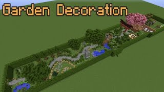 Minecraft Garden Decoration Ideas! screenshot 2