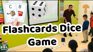 310 - ESL Flashcard Dice Game for Kids