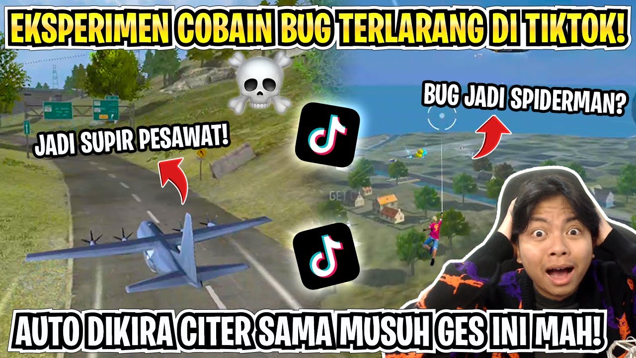 FF MAKIN ANEH BANYAK BUG TERLARANG DI TIKTOK! BUG SUPIR PESAWAT DARAT & TERBANG 10000 METER! 😱