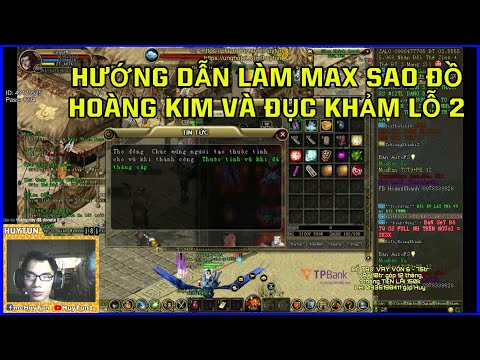 Video PHONG THẦN l HƯỚNG DẪN LÀM MAX ĐỒ HOÀNG KIM 10X VÀ ĐỤC... - youtube