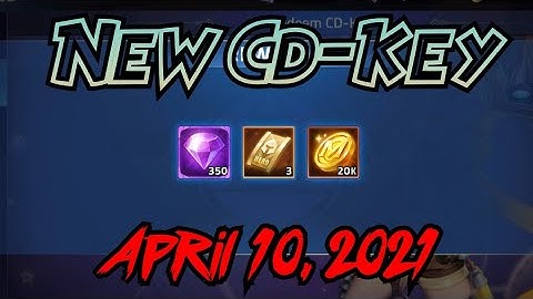 New Cd-Key - April 10, 2021 | MLA Gameplay