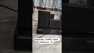 Samsung ht j5100k home theatre system 1000W🔥 #samsung #speaker #hometheater #shorts