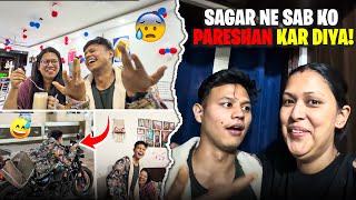 Sagar ne sab ko kar diya pareshan😟 