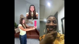 Face challenge #sisters #duet #symmetric