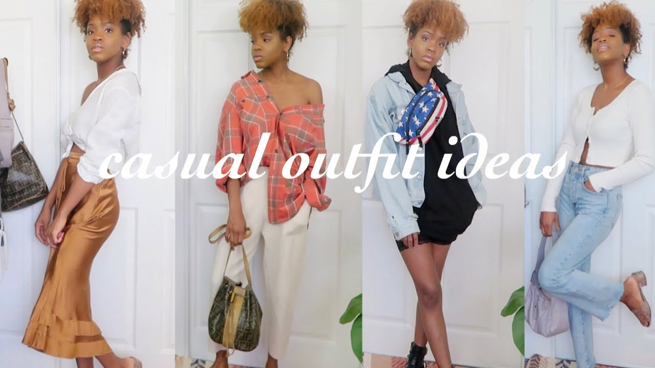 20+ CUTE OUTFIT IDEAS| FASHION LOOKBOOK 2020| (no effort) | DOPE KÄNTENT|