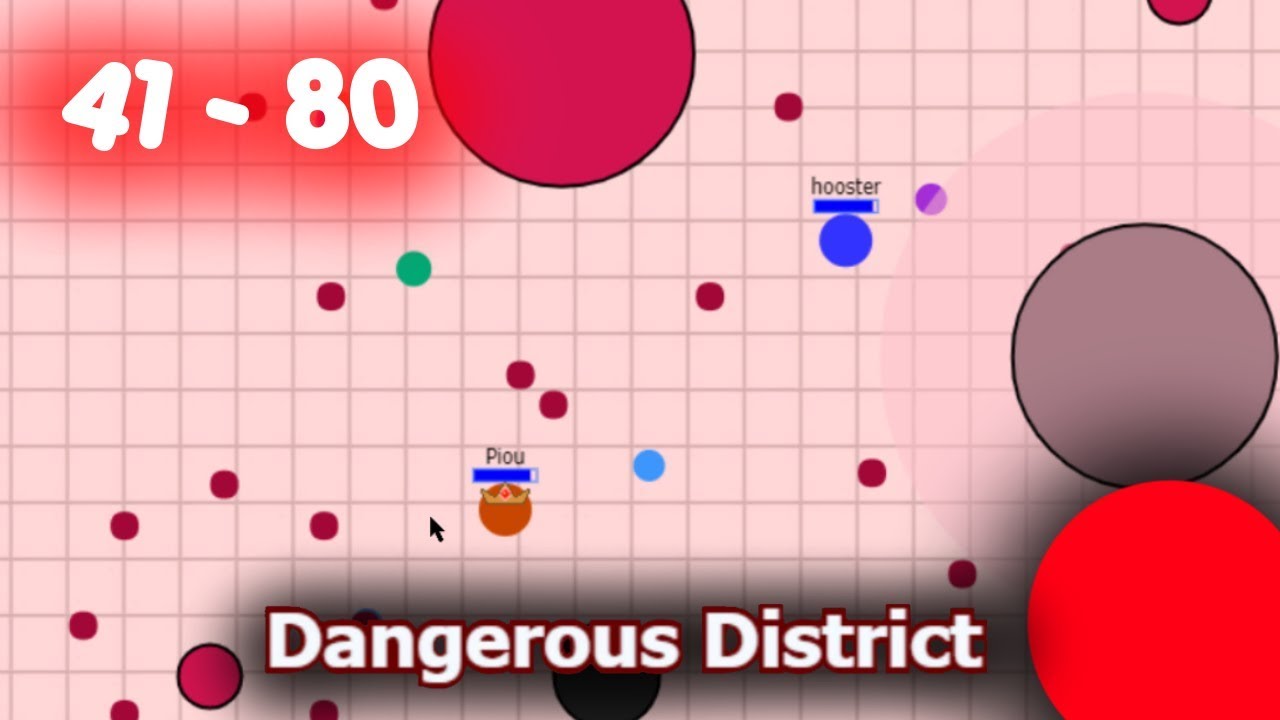 Evades.io // Dangerous District 41-80 // A Magmax playing with friends and random players (2/2)