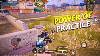 POWER OF PRACTICE ⚡⚡|| 40 FPS MONTAGE|| REAL ME 3 PRO🔥🔥❤️