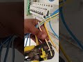 MCB & RCCB fitting 12 Way TPN DB Wiring connection #electrician #nurul #shorts #wiring #shortvideo