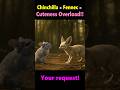 Chinchilla × Fennec Fusion is WAY Too Cute 😭🦊🐭 | Cuteness Overload in Motion! #Shorts