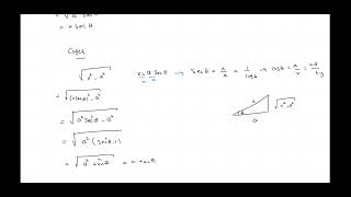 Section 7. 3: Trigonometric Substitution Update