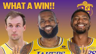 LAKERS WIN IN OVERTIME! WHAT A FINISH!!3-0 SERIES LEAD