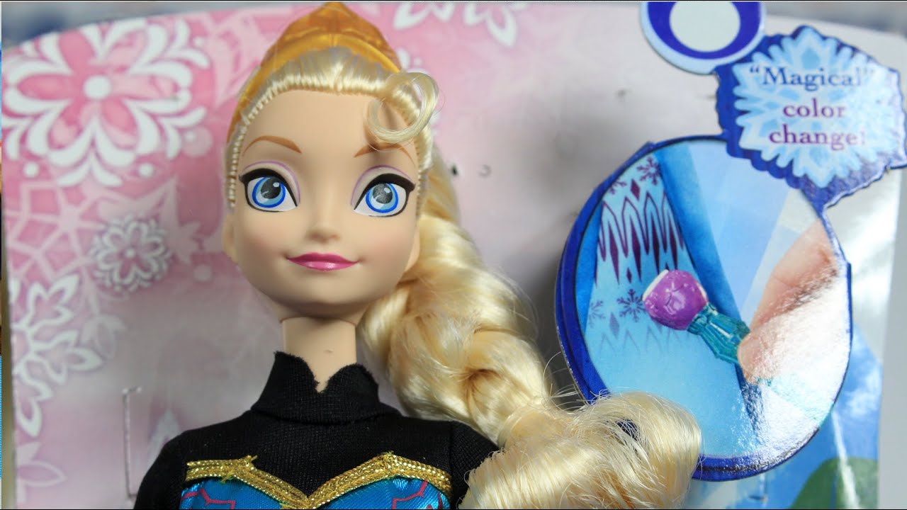 Color Change Elsa Doll / Elza Magiczna Suknia - Frozen / Kraina Lodu - Mattel - www.MegaDyskont ...