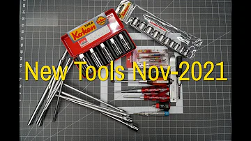 New Tools Nov 2021
