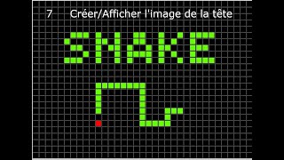 [Pygame] Créer un jeu Snake #07 Afficher la tête du serpent