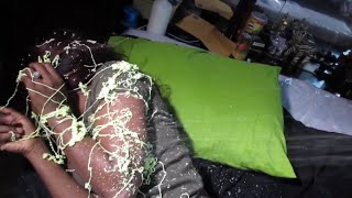 SILLY STRING PRANK ON GIRLFRIEND REVENGE