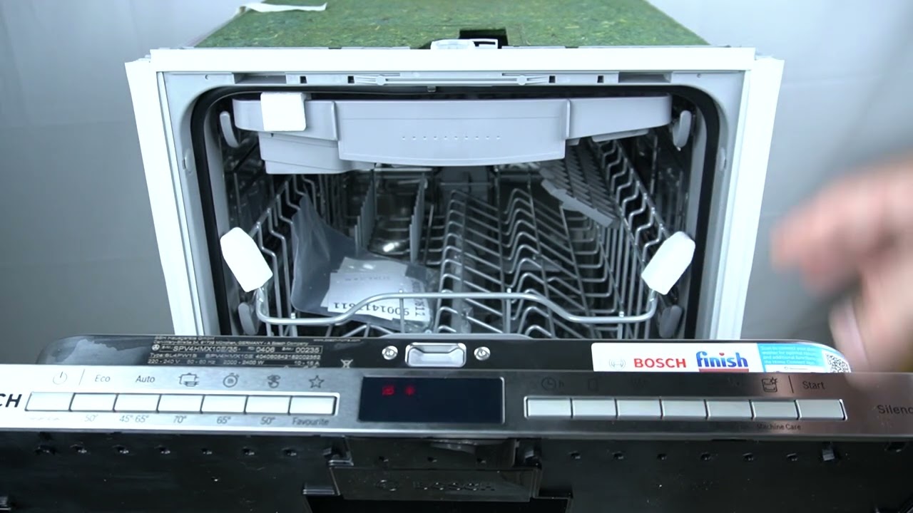 Посудомоечная машина Bosch Serie 4 SPV4HMX10E - Объяснение функции Speed Perfect+