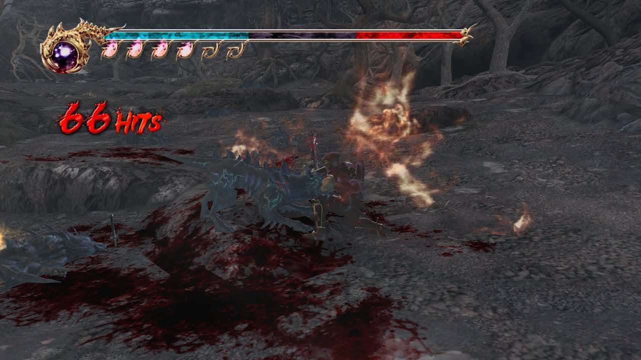 【NG2】真龍剣、トンファー、爪修行中…