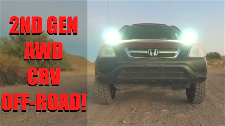 2ND GEN CRV OFF-ROAD! HRG LIFT KIT (2003 honda crv)