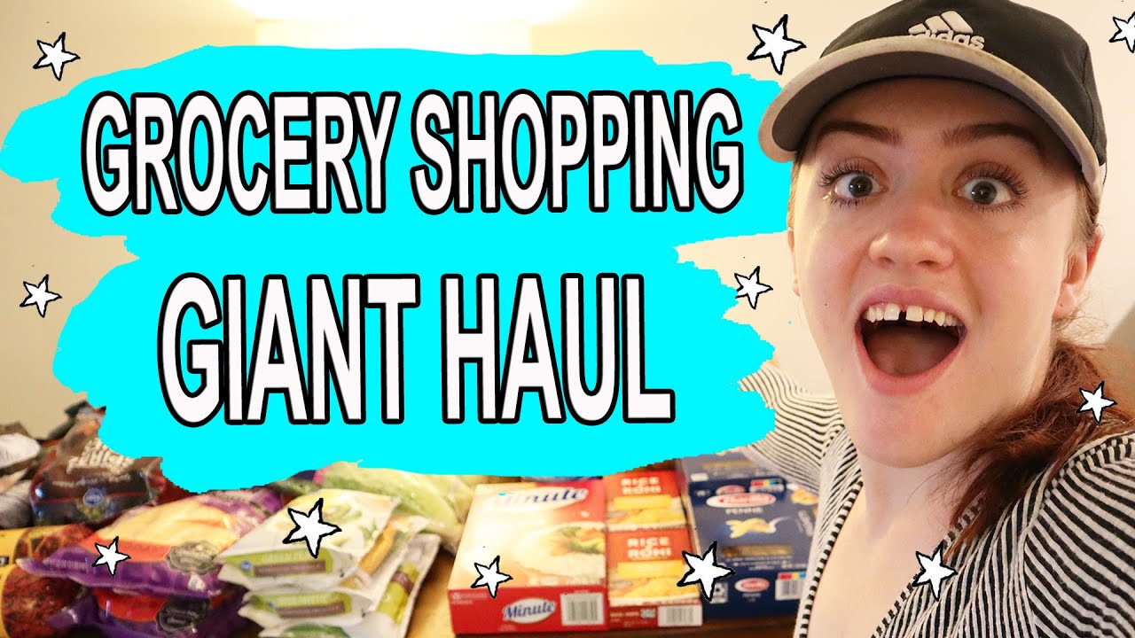 📍🛒GIANT GROCERY HAUL SHOP in the STORE with me What I got for
