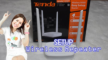 Setup Wireless Repeater Tenda