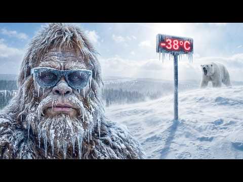100 Hours Camping in the Arctic Circle With NO TENT (–38°C / –36.4°F) – Alaska