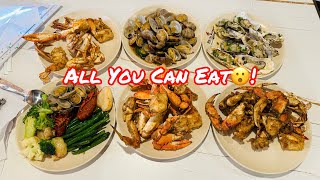 ALL YOU CAN EAT CRAB SEAFOOD & SUSHI BUFFET @ THIS BRAND NEW BUFFET RESTAURANT IN NORTHERN CA!