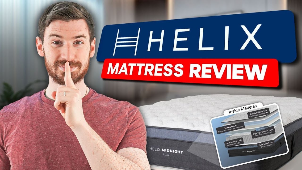Обзор матраса Helix | Обеспечивает ли он прохладный сон или задерживает тепло ночью?