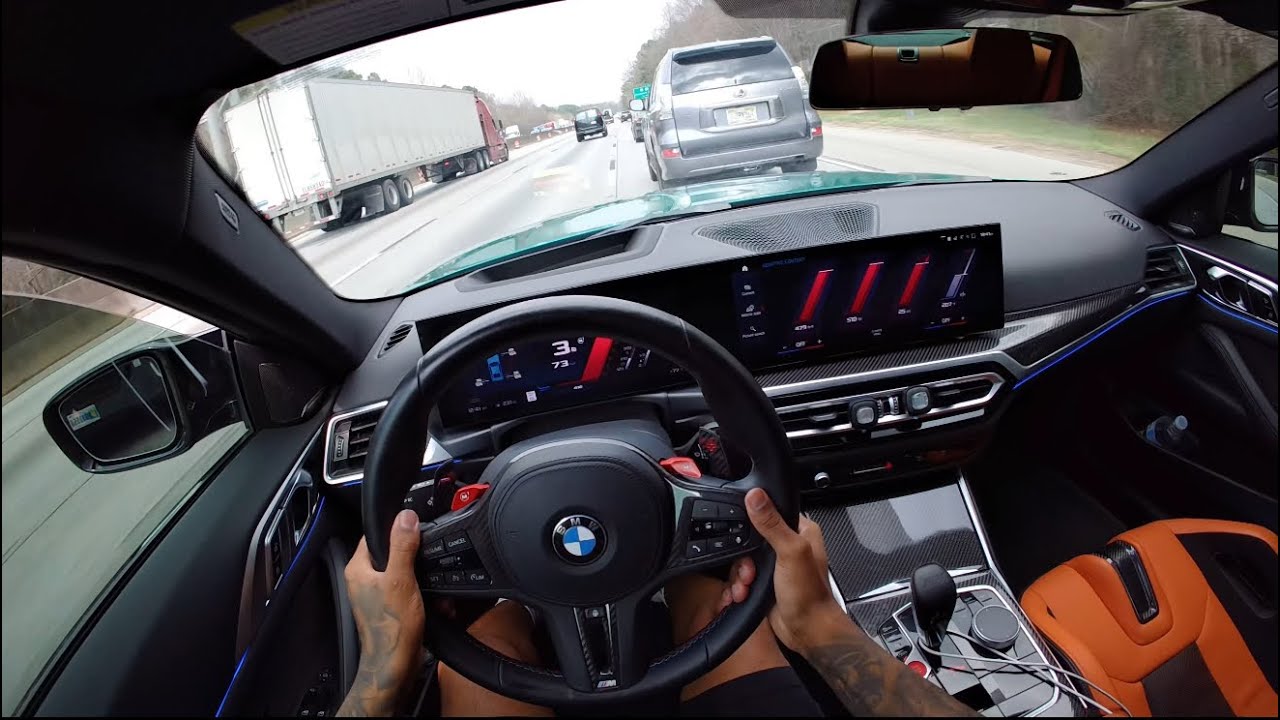 CUTTING THROUGH TRAFFIC IN A 700HP G82 M4