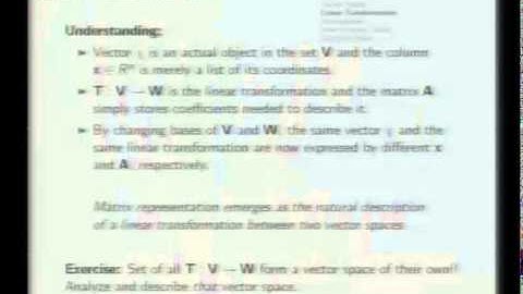 Mod-03 Lec-12 Vector Space: Concepts