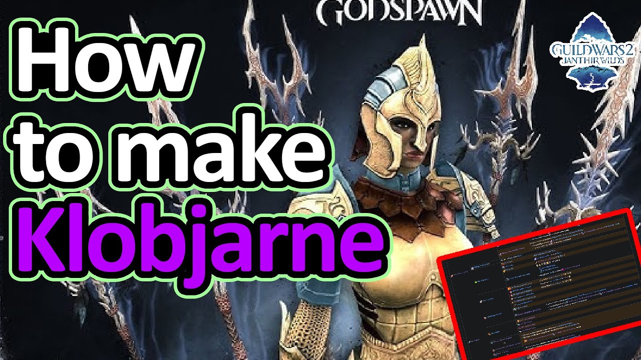 How to make the Legendary Spear Klobjarne GW2 Guide YouTube