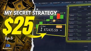 $25 Into +$72000 Pocket Option High Win Rate Strategy 💯 | Binary Options | Pocket Option Trading