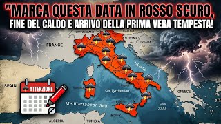 WEATHER! The cold returns to all of Italy, accompanied by a very intense storm