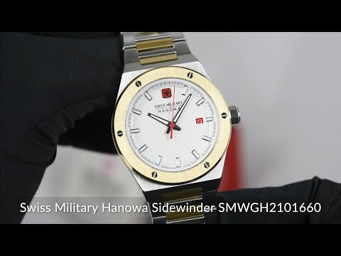 - SMWGH2101660 Military Hanowa Sidewinder YouTube Swiss