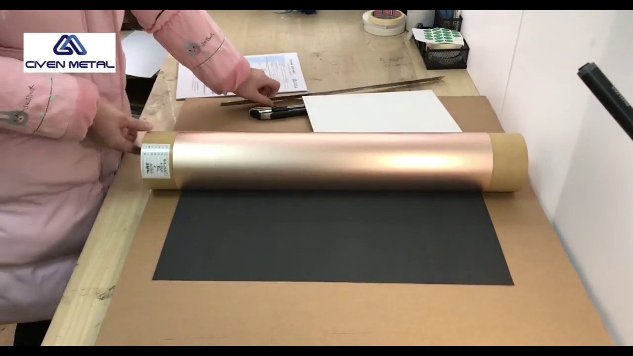 ED Copper Foil Roll For liion Battery , lithium Foil YouTube