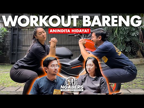 Fitness Bareng Anindita Hidayat Sambil Bahas Motor Dia‼️Eps - 20 #NGABERS