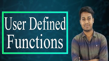 User Defined Functions - ইউজার ডিফাইন্ড ফাংশন - C Programming Tutorials