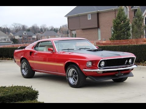 1969 Ford Mustang Mach 1 S Code For Sale - YouTube