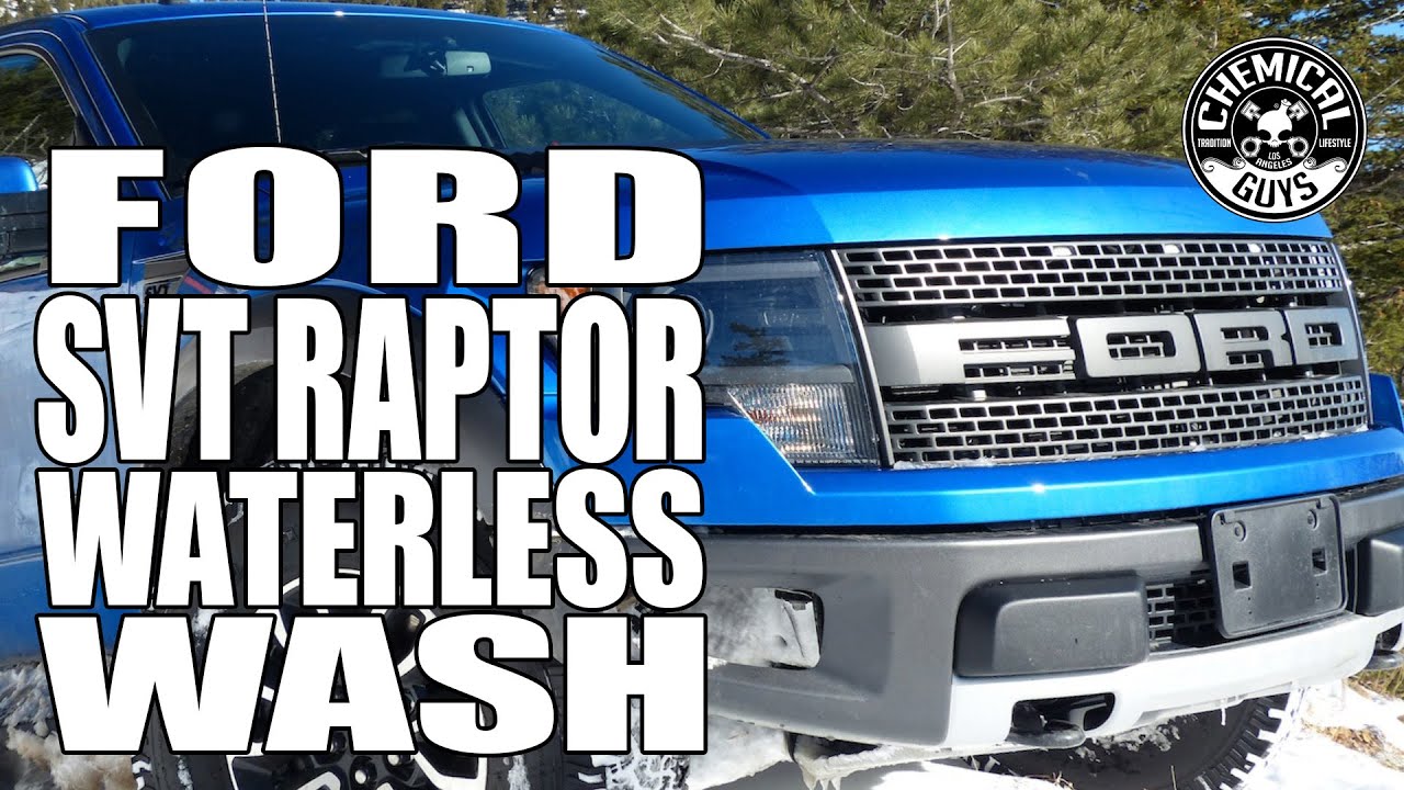 detailing logo Ford SVT Raptor Waterless Wash - Chemical Guys Car Care