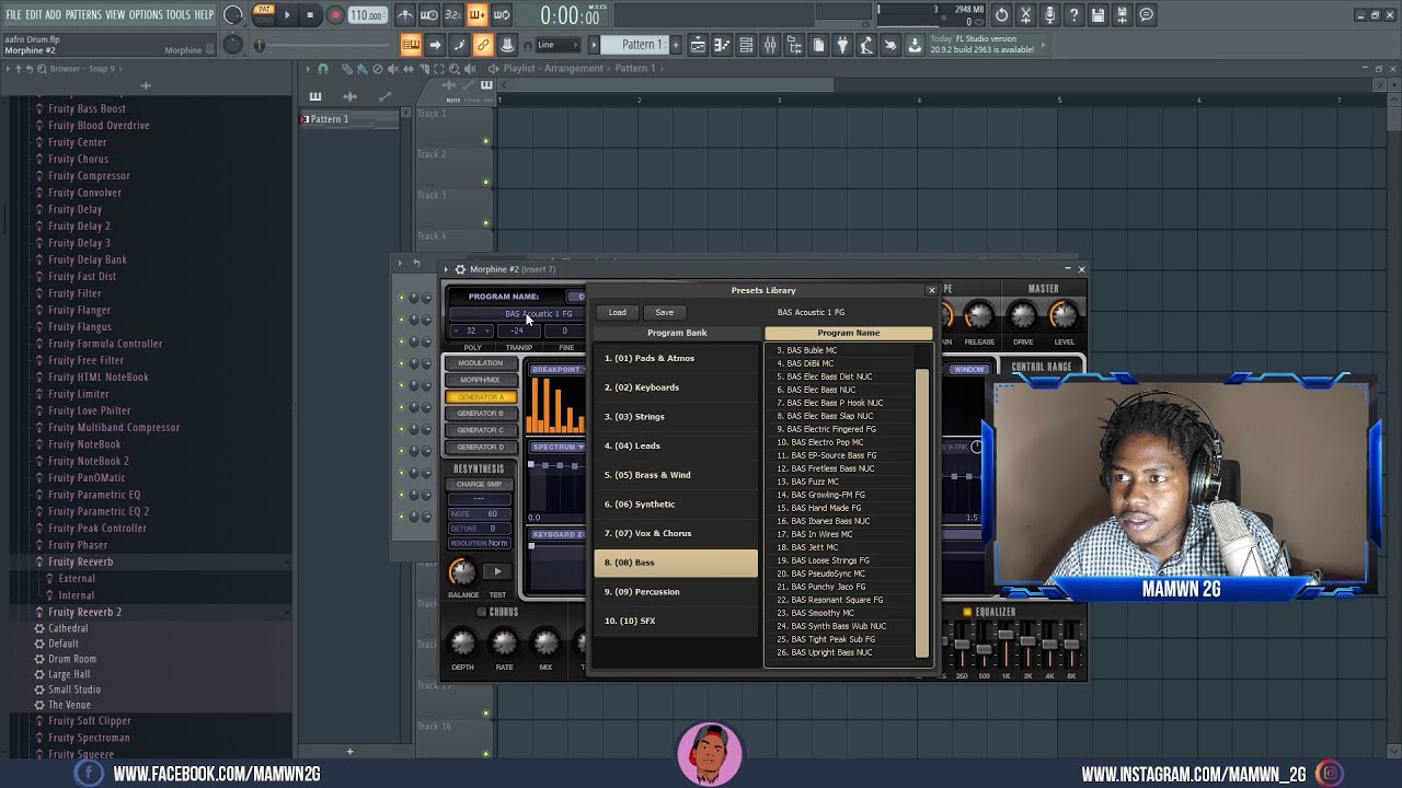 طريقة عمل الدرمز ل Afro Type Beat بستخدام FL Studio