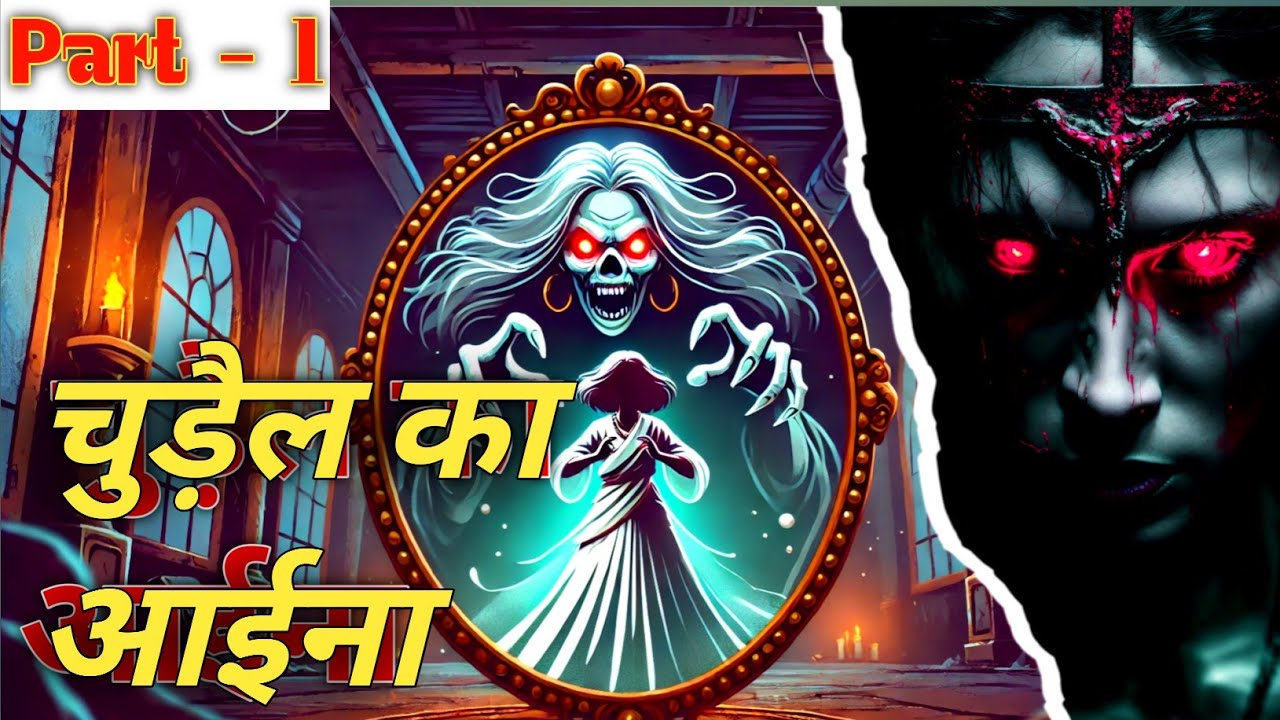 Chudail Ka Aaina - चुड़ैल का आईना। Hindi Horror Stories | Bhootiya Kahani | Dreadful Voices