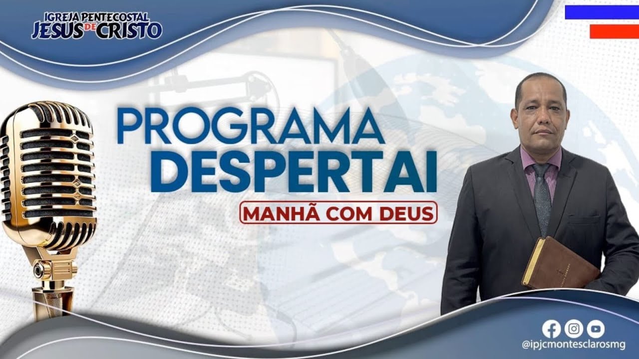 Programa Despertai | Ao Vivo | Segunda-Feira 23/02/2026 |IPJC Montes Claros