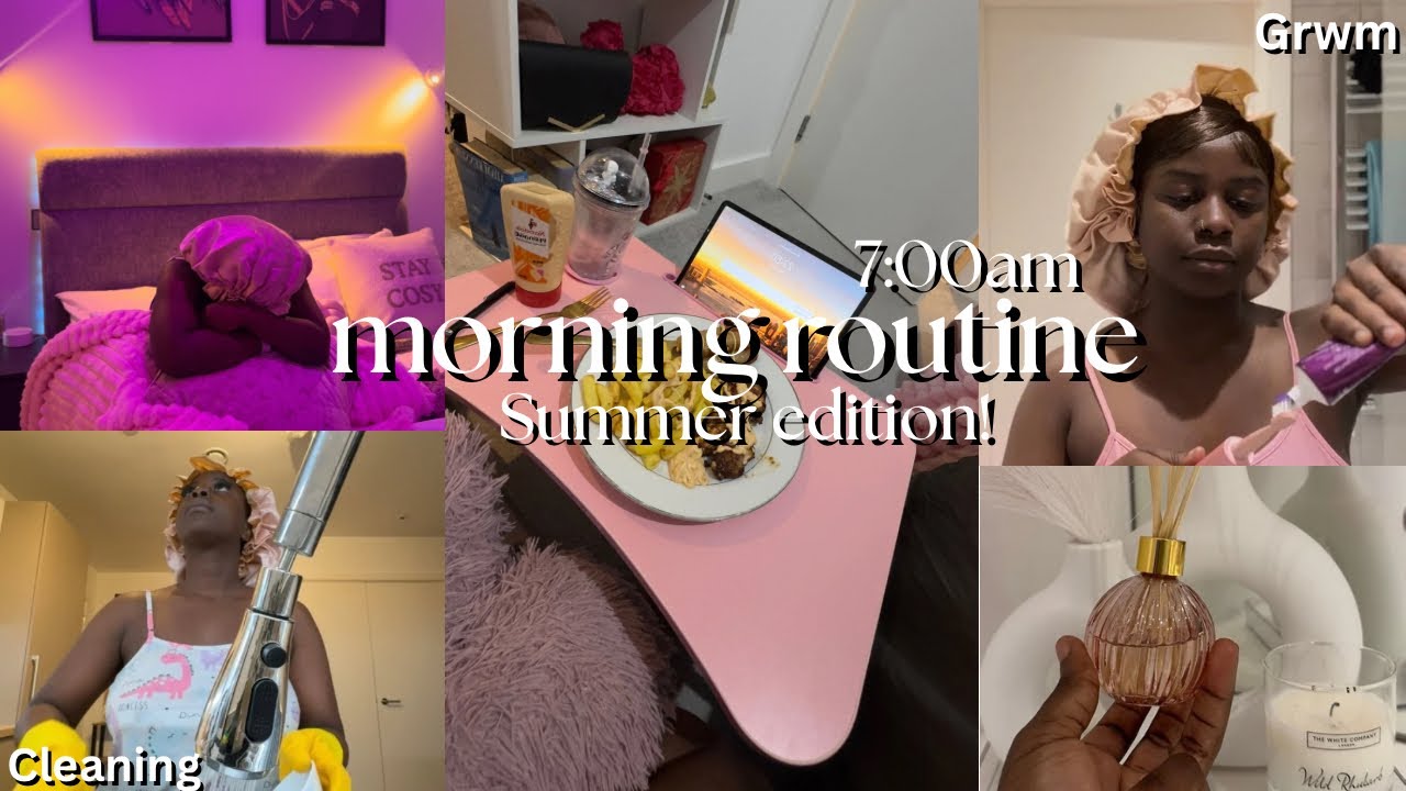 7AM Morning Routine🎀/ New routine / Summer 2025 - YouTube
