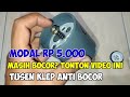 modal Rp5000 membuat tusen klep/ Foot klep anti bocor dari pipa paralon PVC