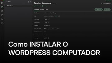 Como INSTALAR O WORDPRESS no seu COMPUTADOR  - [LOCAL WP] Passo a Passo 2025