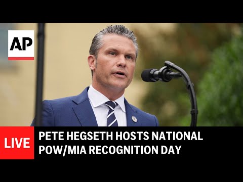 LIVE: Pete Hegseth hosts National POW/MIA Recognition Day to honor prisoners of war Episode cover